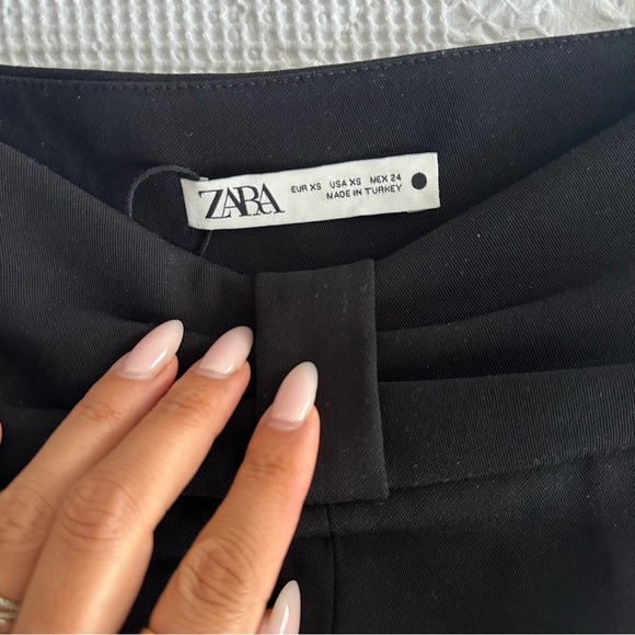Zara Draped Trousers - Picture 6 of 8